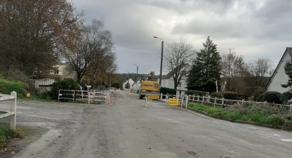 travaux rue du bois