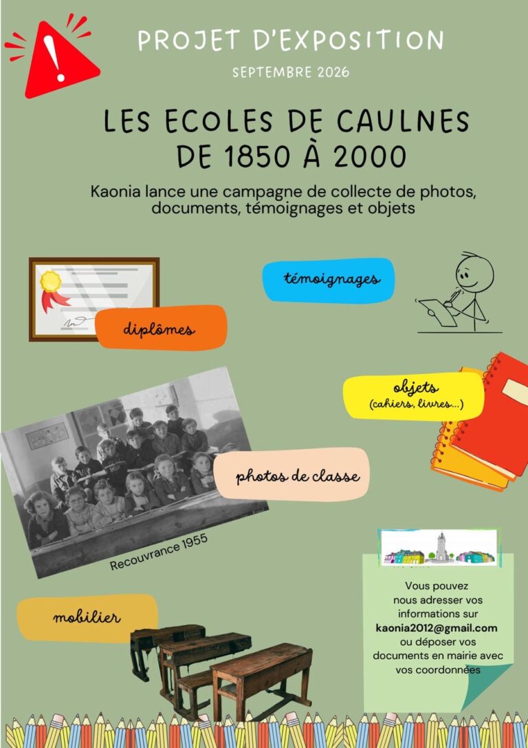 Affiche École de 1850 à 2000