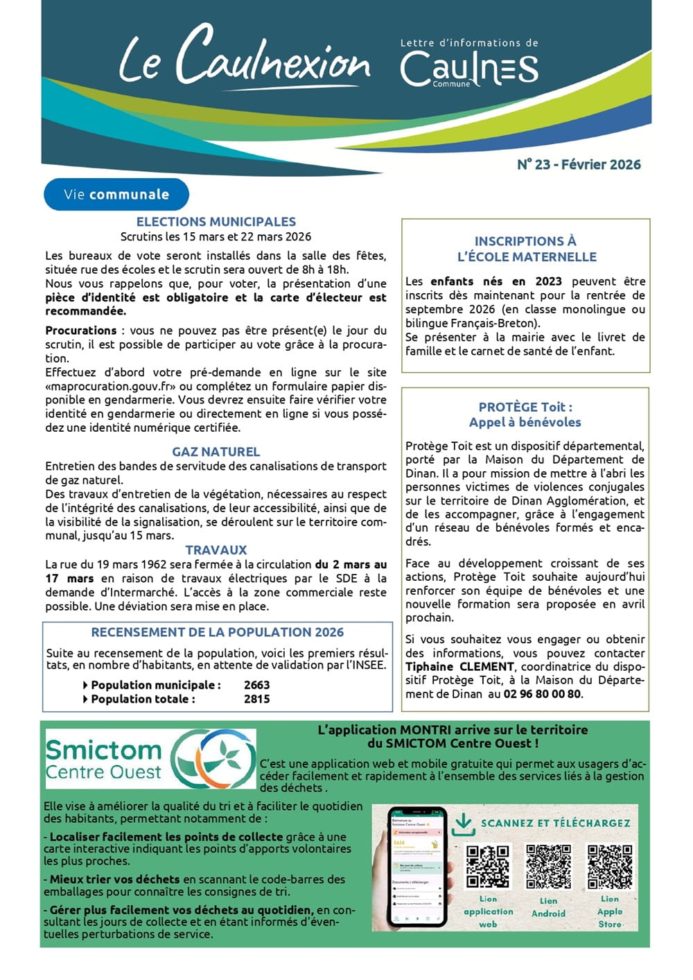 LE CAULNEXION N° 23 thumb