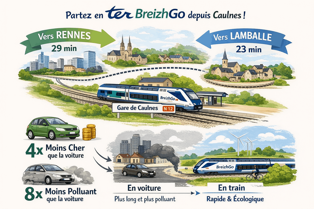 ter breizhgo Caulnes Rennes Lamballe