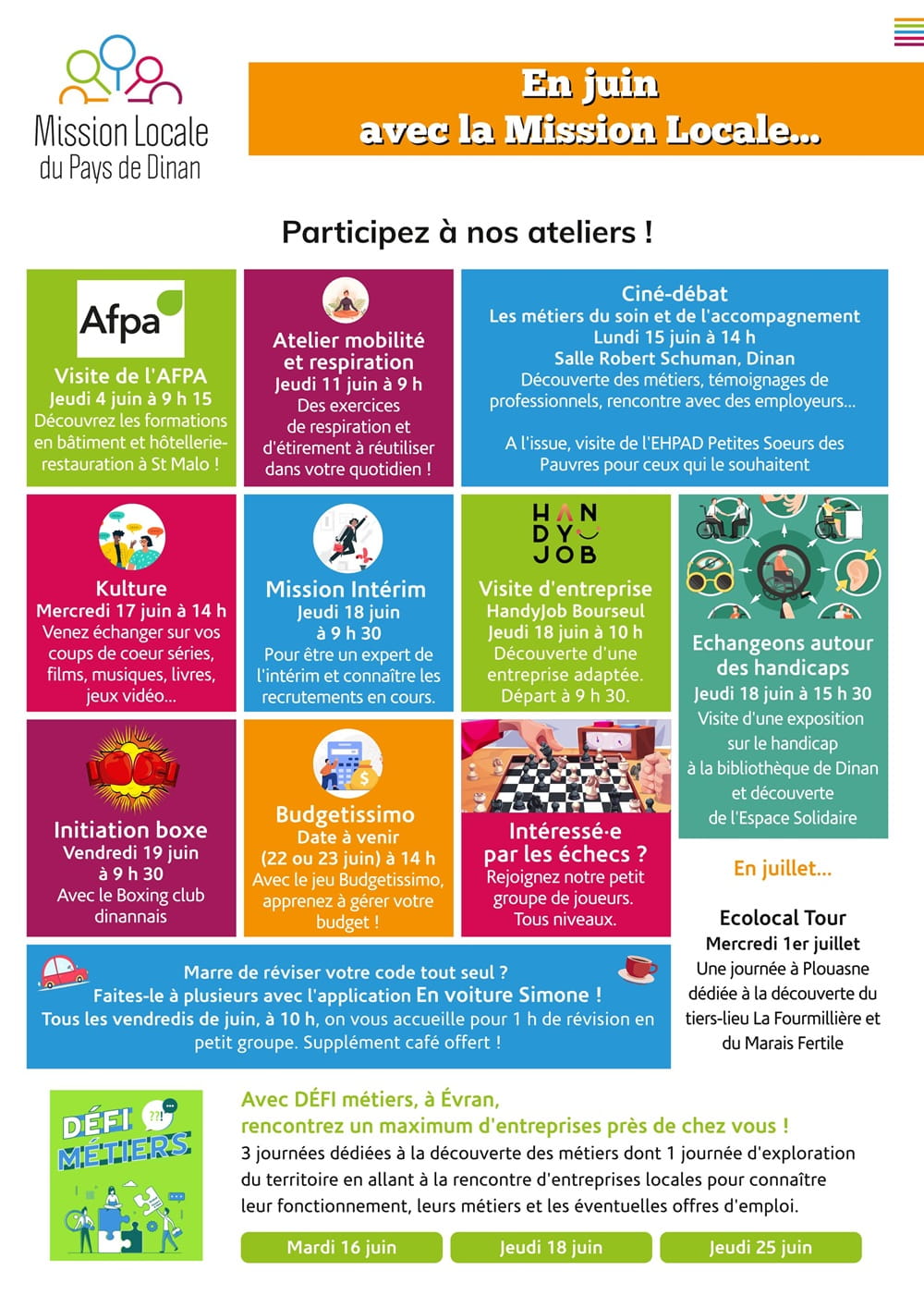 programme mission locale juin 2026 recto