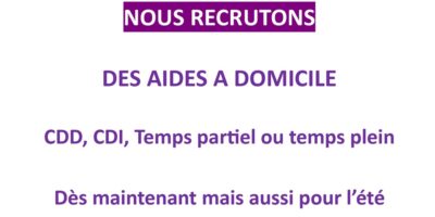 ASAD Mené Rance – Nous recrutons