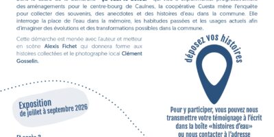 Appel à témoignages : l’eau au cœur de notre mémoire locale