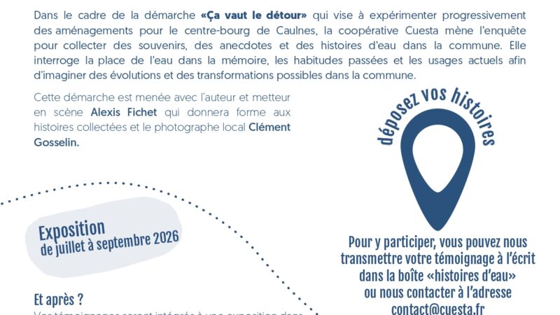 eau retour aux sources collecte de souvenirs ça vaut le détour