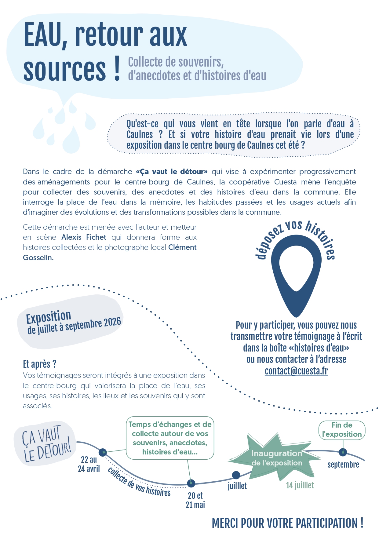 eau retour aux sources collecte de souvenirs ça vaut le détour