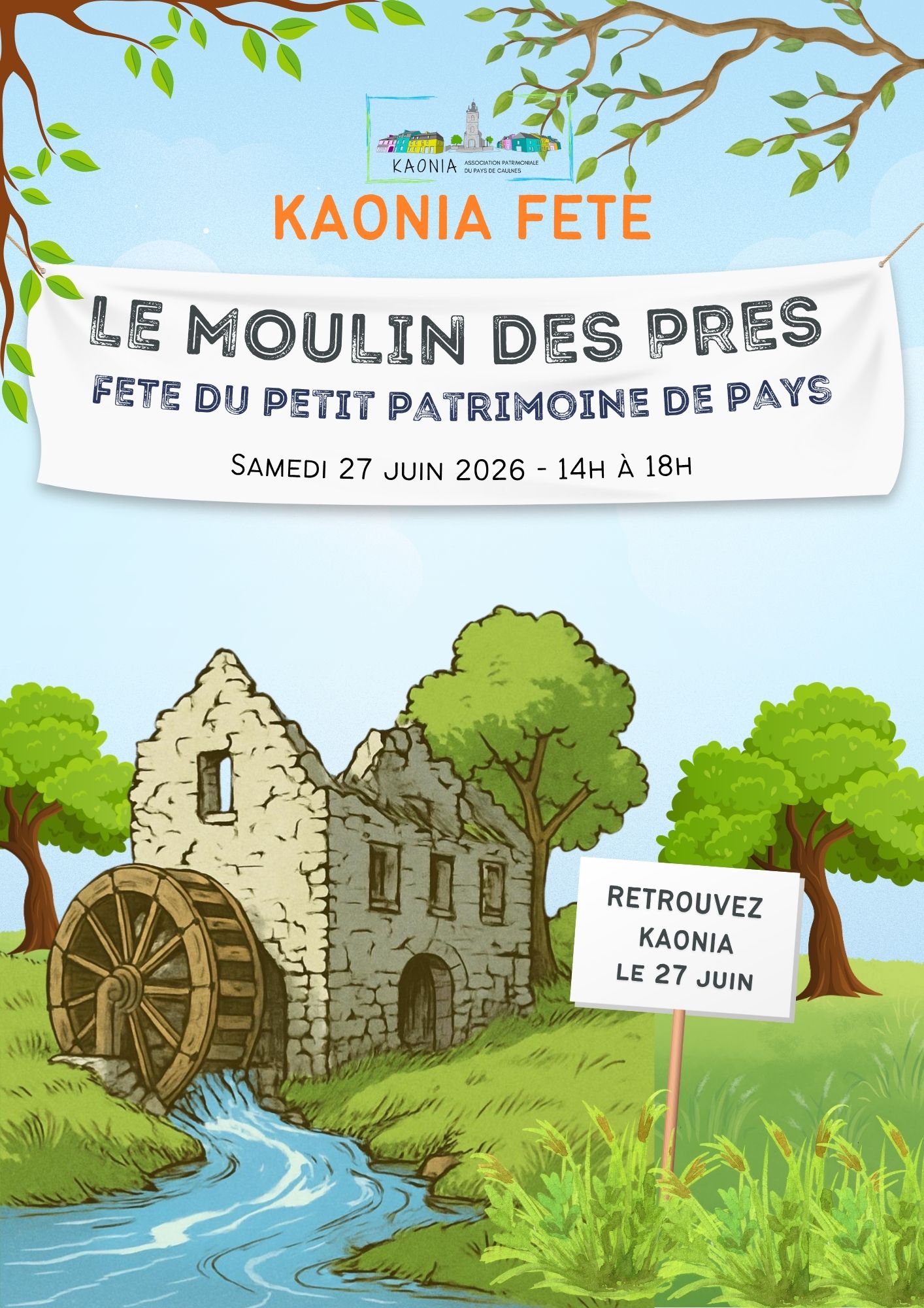 Le moulin des prés | Fête du petit patrimoine de pays