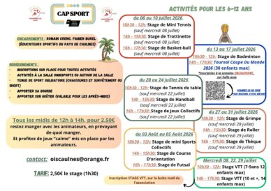 activité été 2026 cap sport ois caulnes (1)