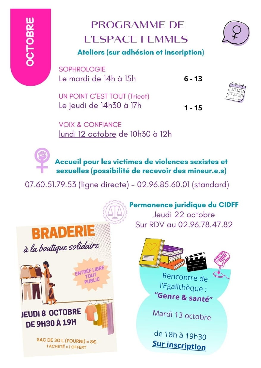 Planning Espace Femmes octobre 2026 p1
