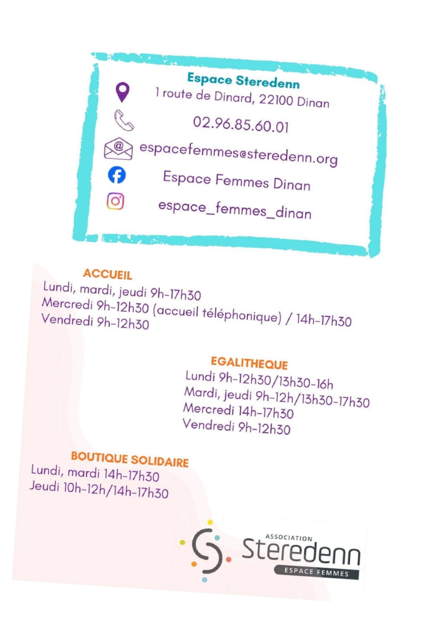 Activités du mois de novembre à l'Espace femme 2026 2